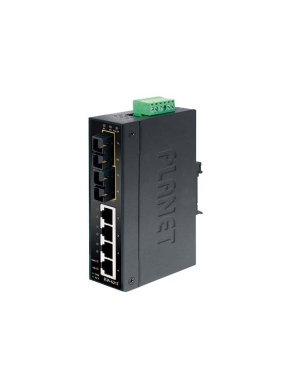 PLANET 100FX-porttinen teollisuuden Ethernet-kytkin