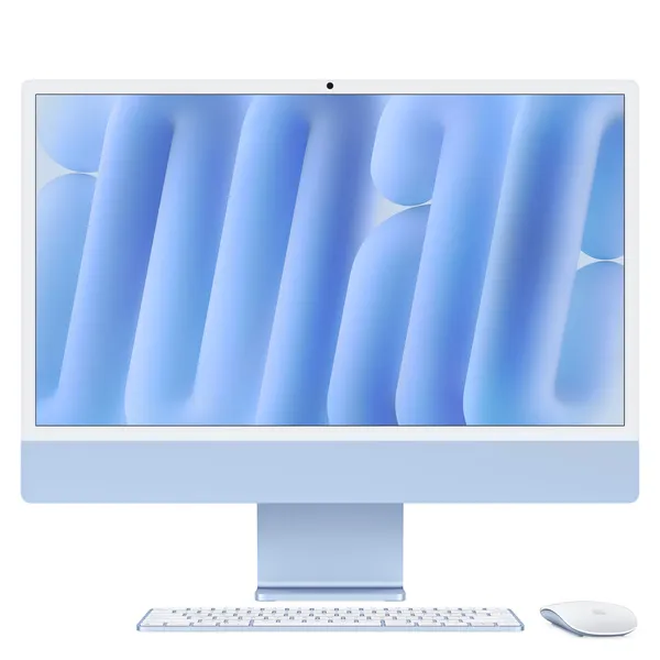 Apple iMac 24" (M4 8C / 8C), 16 Gt, 256 Gt, Sininen