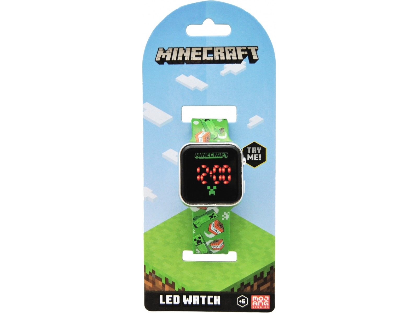 Euroswan digitaalinen Minecraft Led rannekello