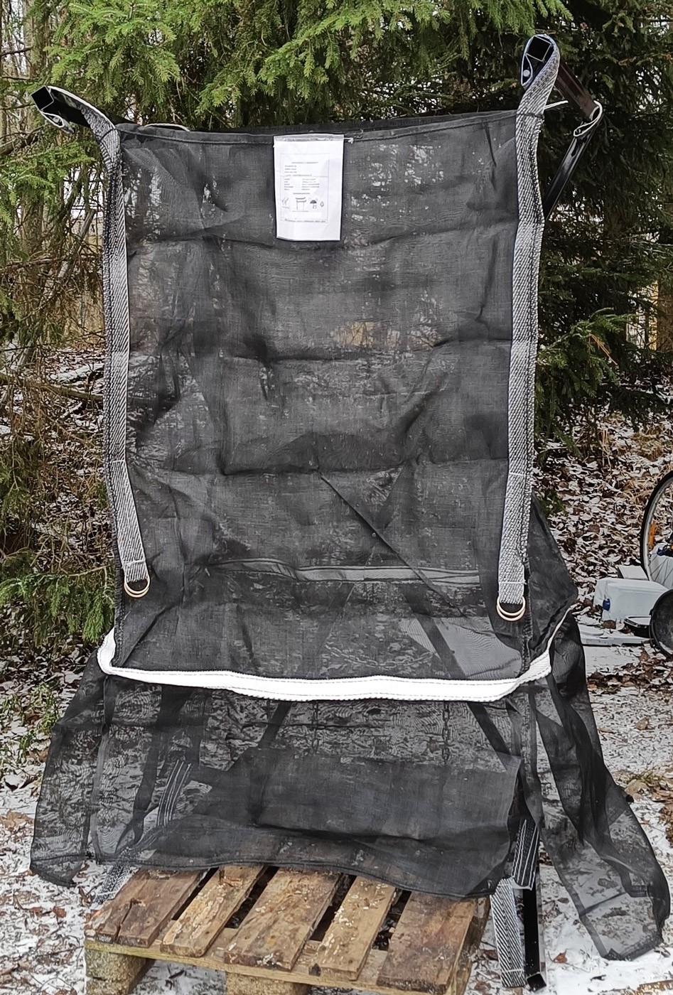 Nordforest klapisäkki 1,5 m3 pohjasta avattava