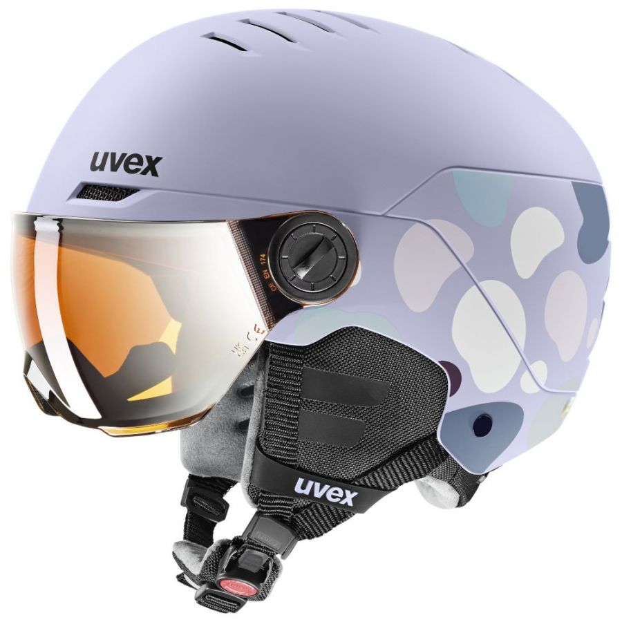 Uvex Rock JR Visor, junior, liila